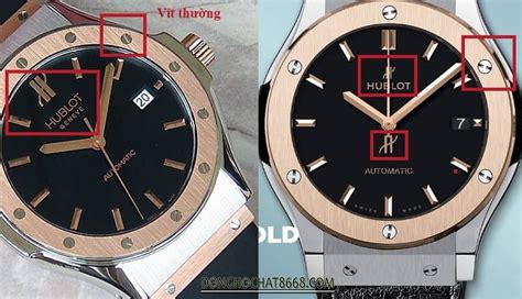 cách phân biệt hublot thật giả.